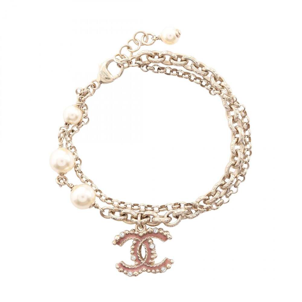 Chanel Cc Logo Bracelet Metal #371584C91B